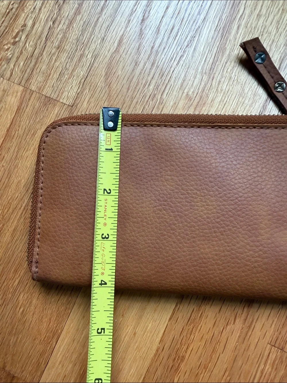 Free People Vegan Leather Wristlet Wallet